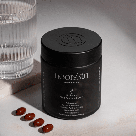 Imagem do nutricosmético Brilliance da Noorskin,